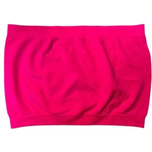 Bright Pink Bandeau Bralette